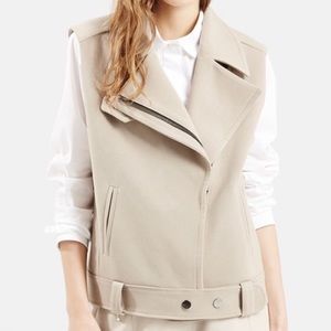 Topshop Belted Biker Vest